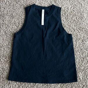 Lululemon Navy Cotton Tank